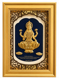 14x 11 Goddess Lakshmi 24K Fine Gold Framed Wall Art
